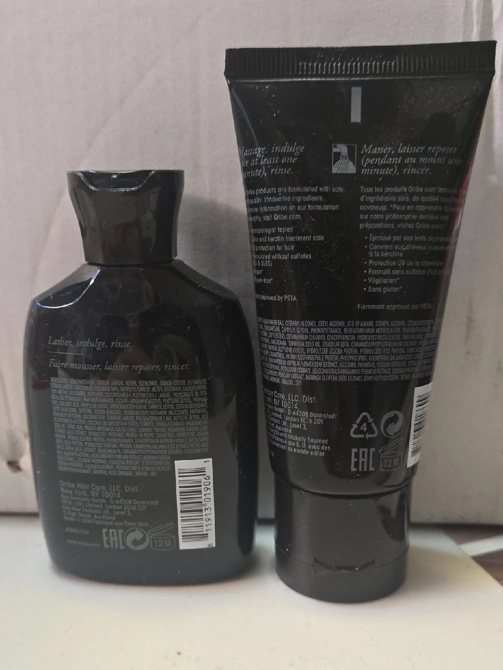 Oribe Signature Shampoo & Conditioner Set — Black
